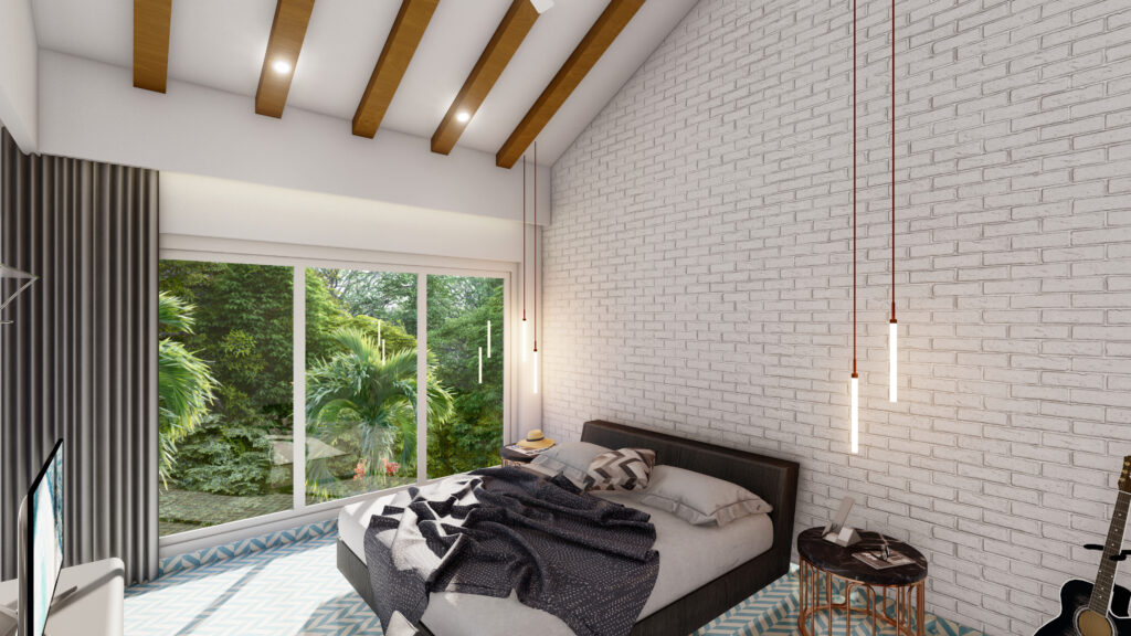 6 – bedroom 1 View with balcony